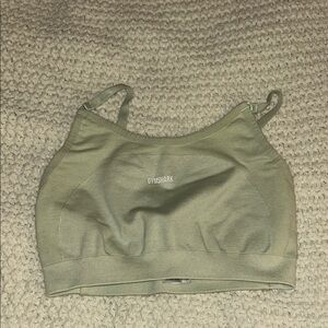 Gymshark Sage Green Sports Bra